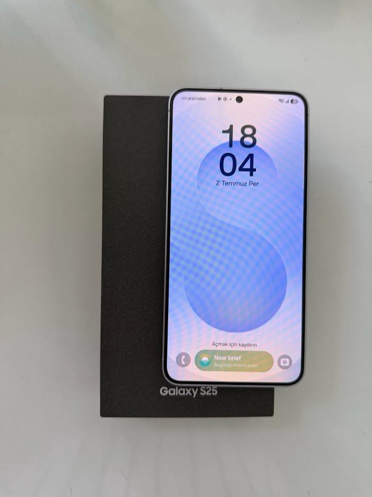 SAMSUNG S25 256GB 12AY GARANTİ 10/10 HATASİZ FULL ORJİNALL - 2