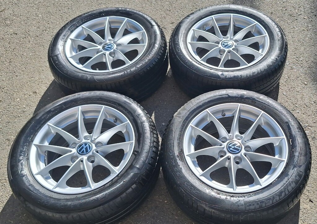 225 55 16 ORJİNAL TRANSPORTER JANT LASTİK TAKIMI TRANSPORTER BMW TRAFK - 5