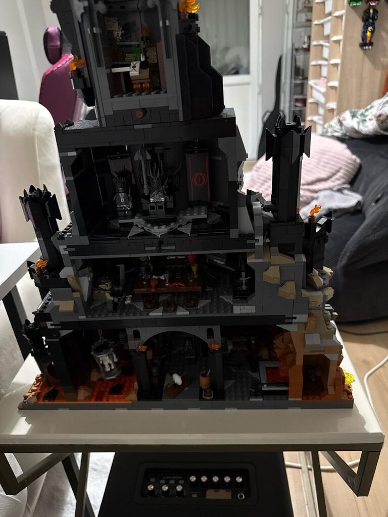 yapılmış kutulu lego barad dur - 2