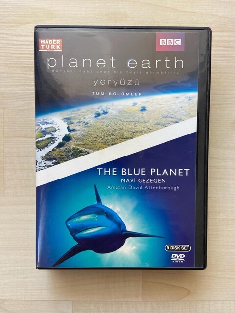 Planet Earth ( Yeryüzü )& The Blue Planet ( Mavi Gezegen ) 9 CD