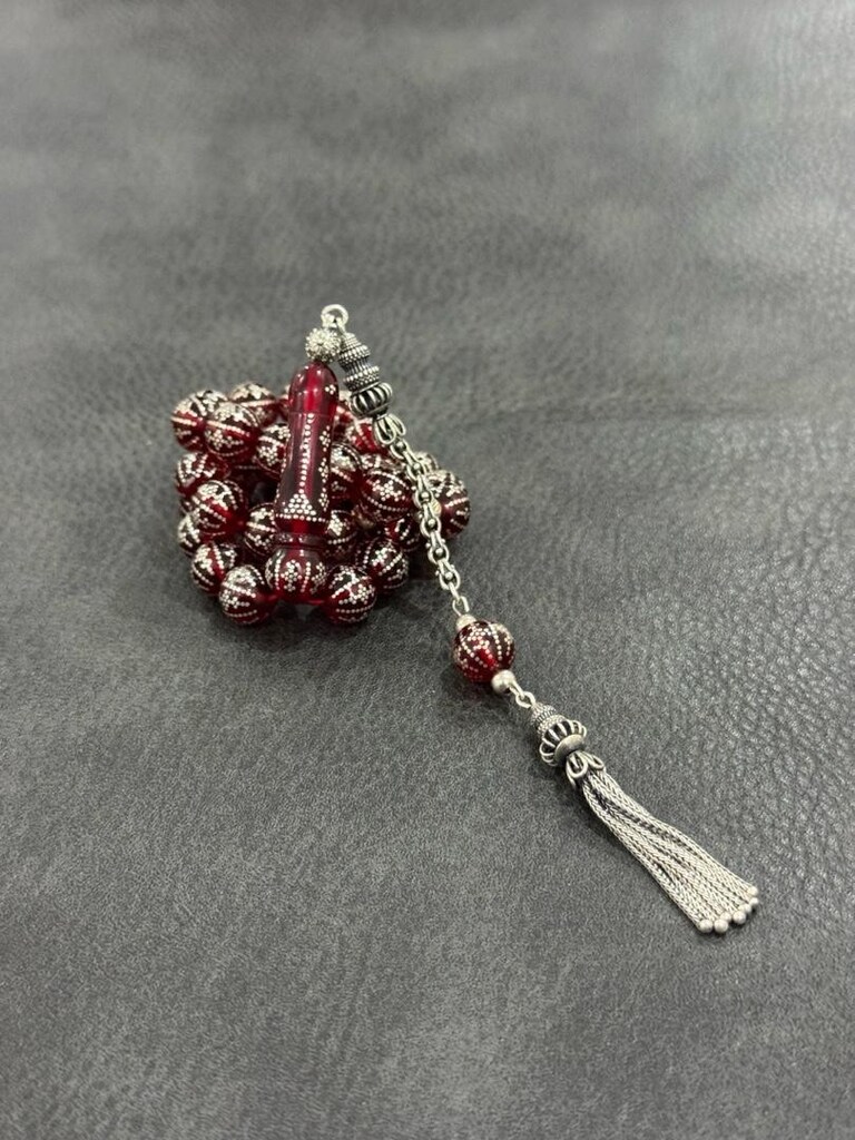 Gümüş İşleme Ateş Kehribar - 3