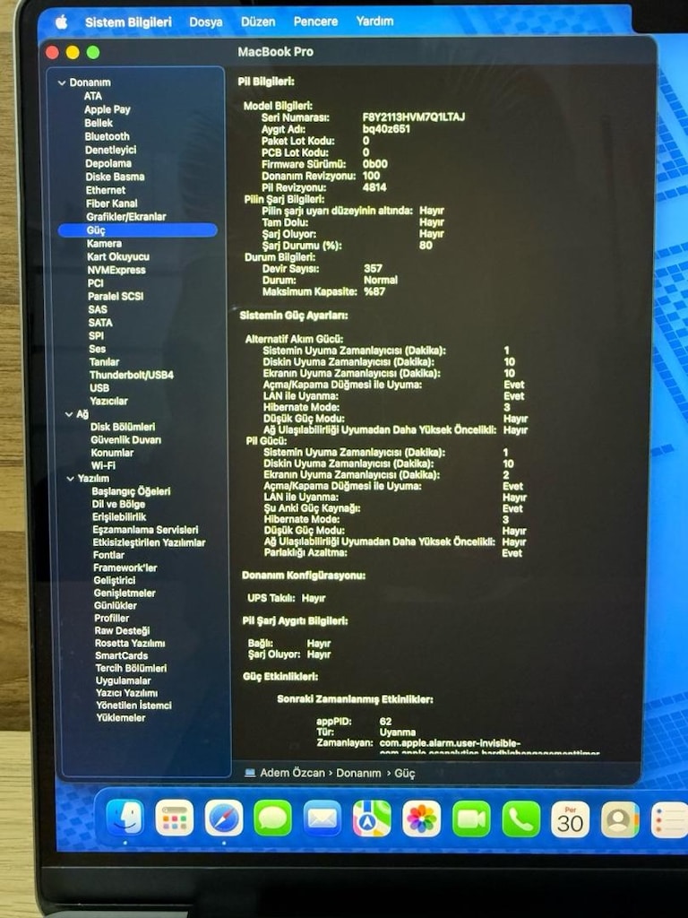 MacBook Pro / M1 Pro / 14 inç / 16 GB Ram / 512 GB Ssd - 3