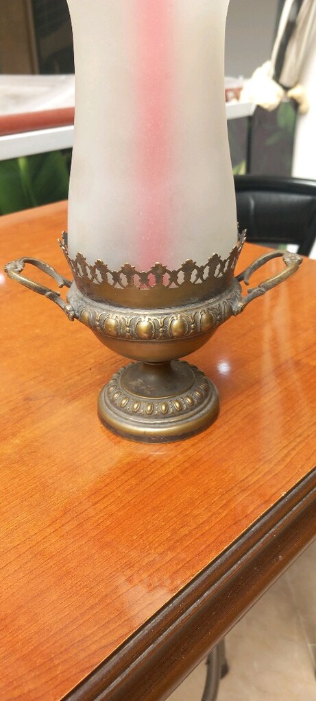 eski avrupa bronz şamdan - 6
