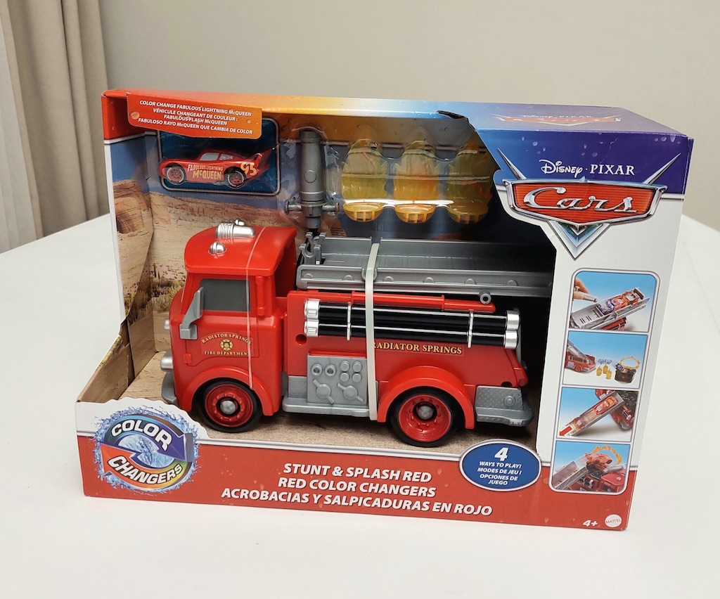 Cars Renk Değiştiren Özel Şimşek McQueen ile Akrobatik Red GPH80 - 8