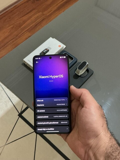 Xiaomi Redmi Note 15 Pro 256 Gb + Akıllı Saat