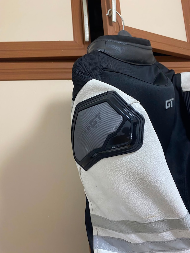 Forte Gt Titan Siyah&Beyaz Hörgüçlü Motosiklet Montu - 2XL - 2