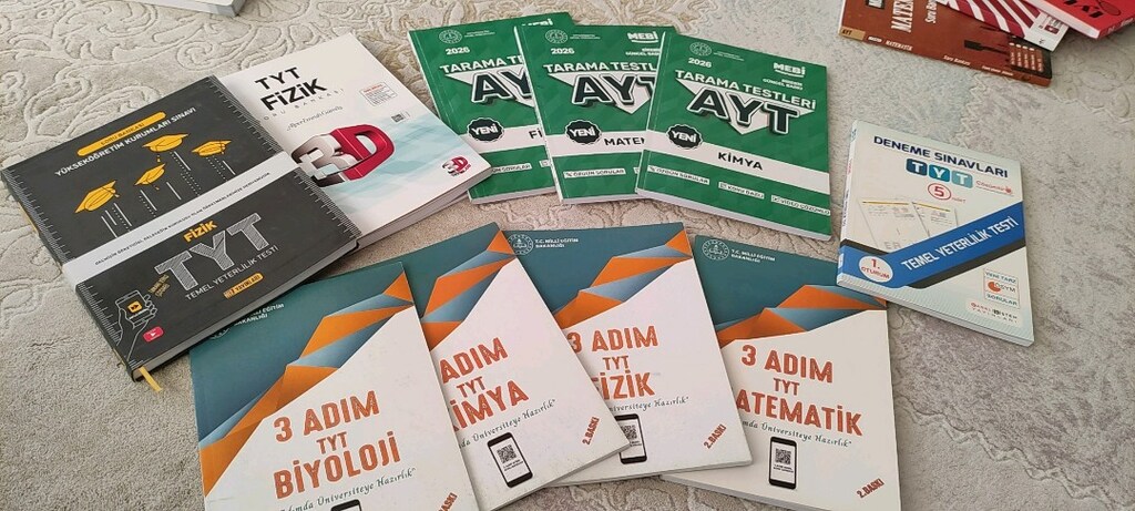 YKS hazırlık kitapları - 2