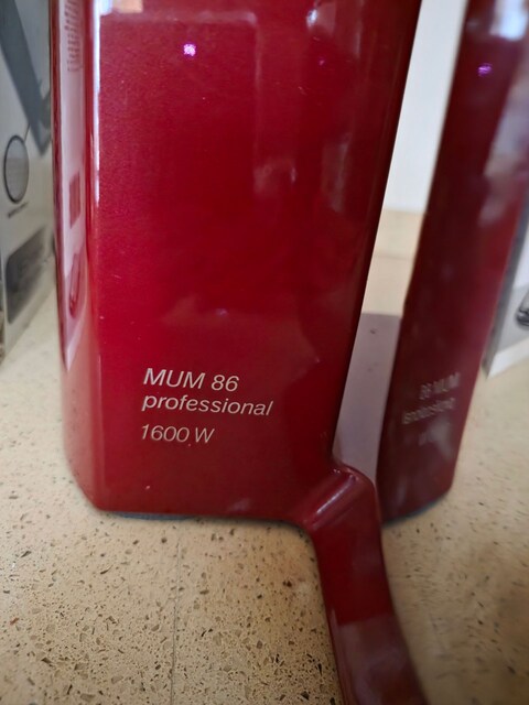 Bosch Mum 86 professional 1600 w mutfak robotu