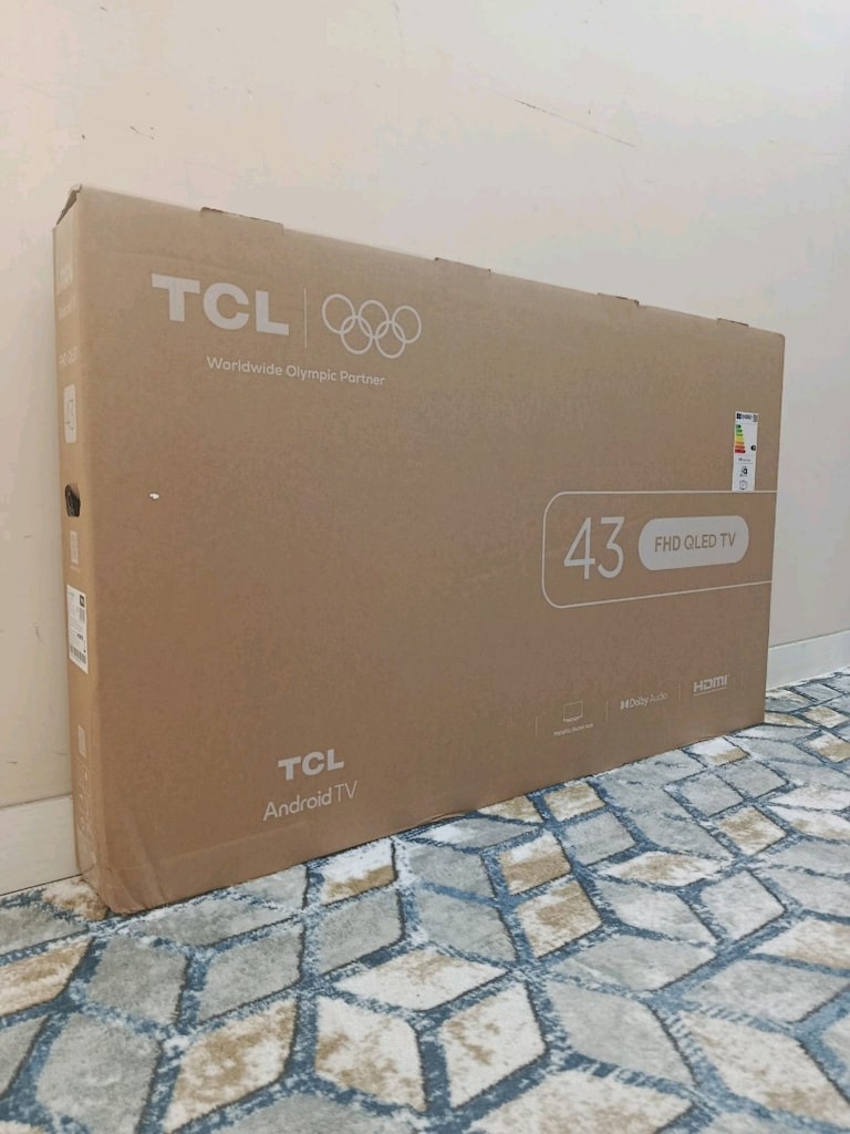 110 ekran TCL marka Android Qled Google smart TV sıfır kutusunda - 2