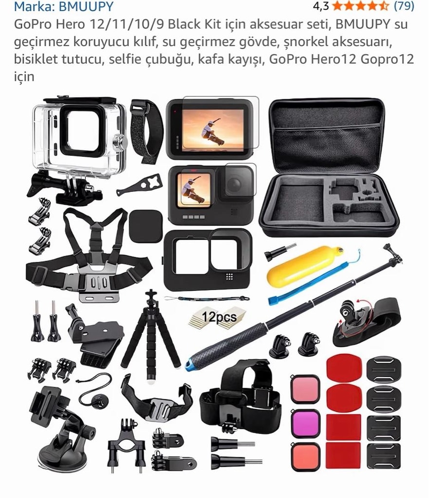 GOPRO BLACK HERO 10 sıfır - 7