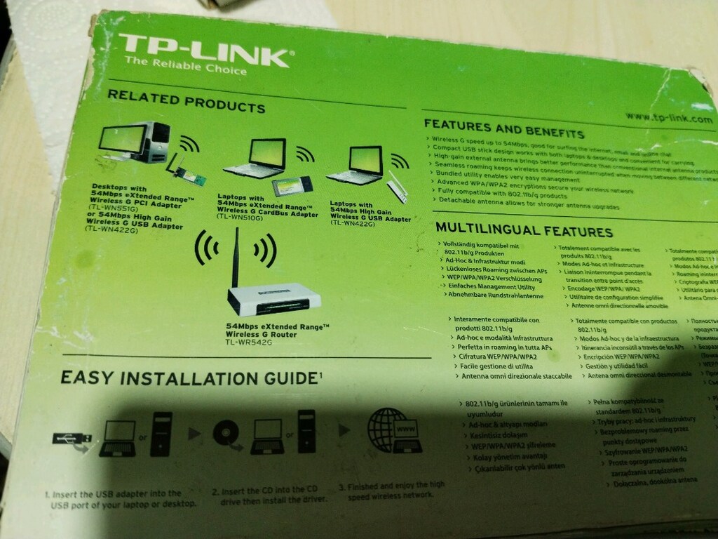 TP-LINK WİRELESS USB ADAPTER CİHAZ KUTUSUNDA FAKAT YENİ DEGİL TEMİZDİR - 2
