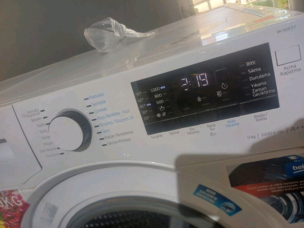 Beko 9 kg çamaşır makinesi A+++ - 3
