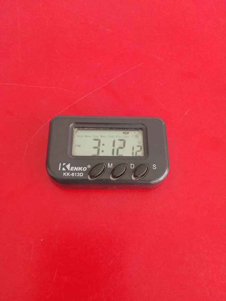 Kenko KK-613D Dijital Araç / Masa Saati - Çalışır Durumda - 3