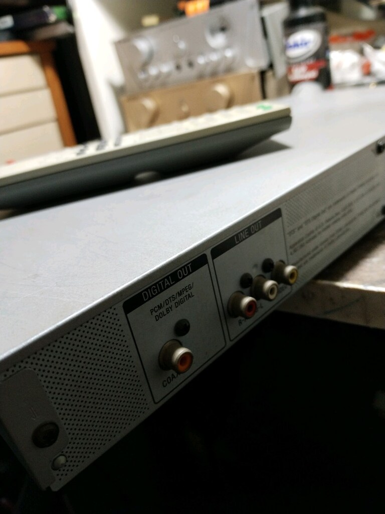 AZ VE TEMİZ KULLANILMIŞ SONY - DVP - N 333 MARKA VE MODEL NUMARALİ DVD - 6