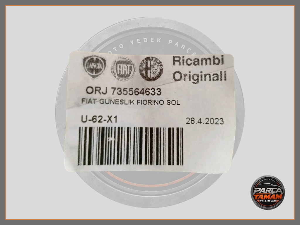 FIAT FİORİNO PEUGEOT BİPPER CİTROEN NEMO SOL GÜNEŞLİK 735564633 - 6
