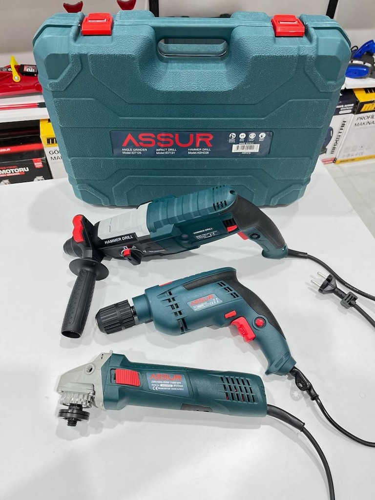 PROFESYONEL 3 LÜ SET HİLTİ MATKAP TAŞLAMA - 4