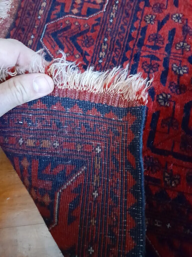El dokuma İran halı - 4