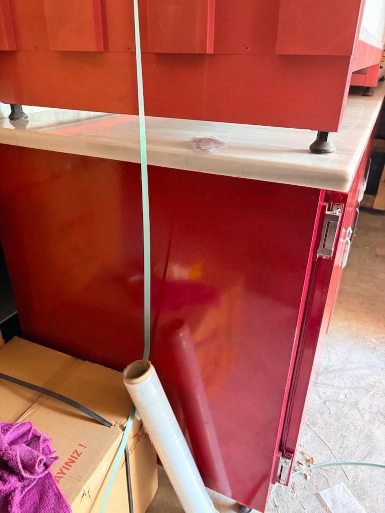 2.5 Metre Mermerli Tezgah Altı Dolaplar / Soğutmalı Çalışma Tezgahları - 10