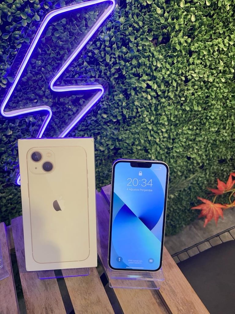 İphone 13 128 gb beyaz - 2