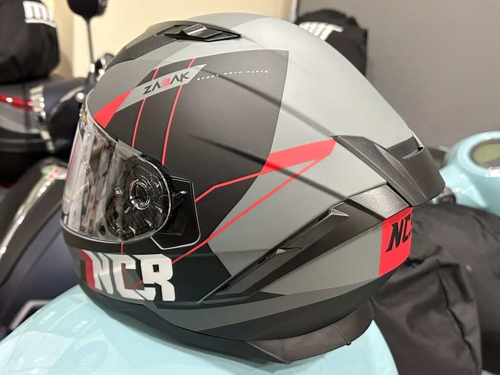 NCR STREAM M69E KAPALI KASK - Zabak Kırmızı - 3