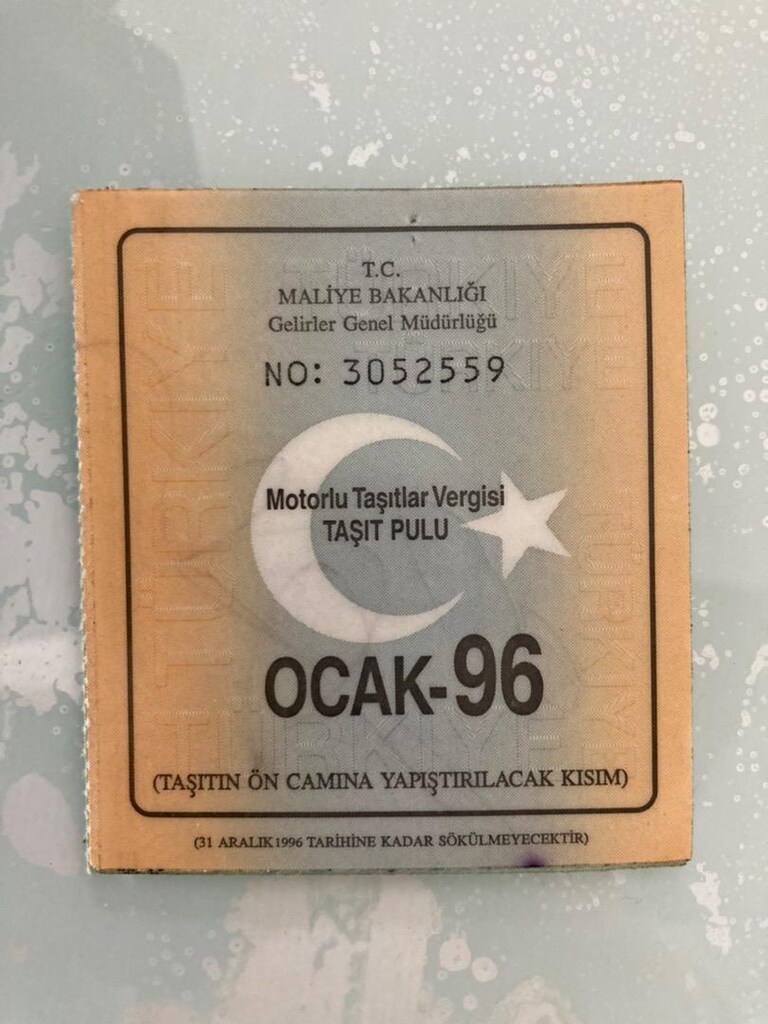 Ön cam vergi pulu orjinal - 6