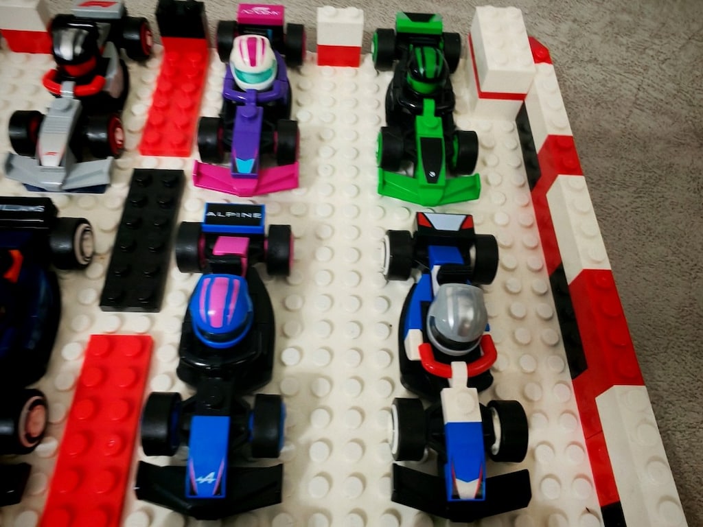 F1 mini lego seti - 4