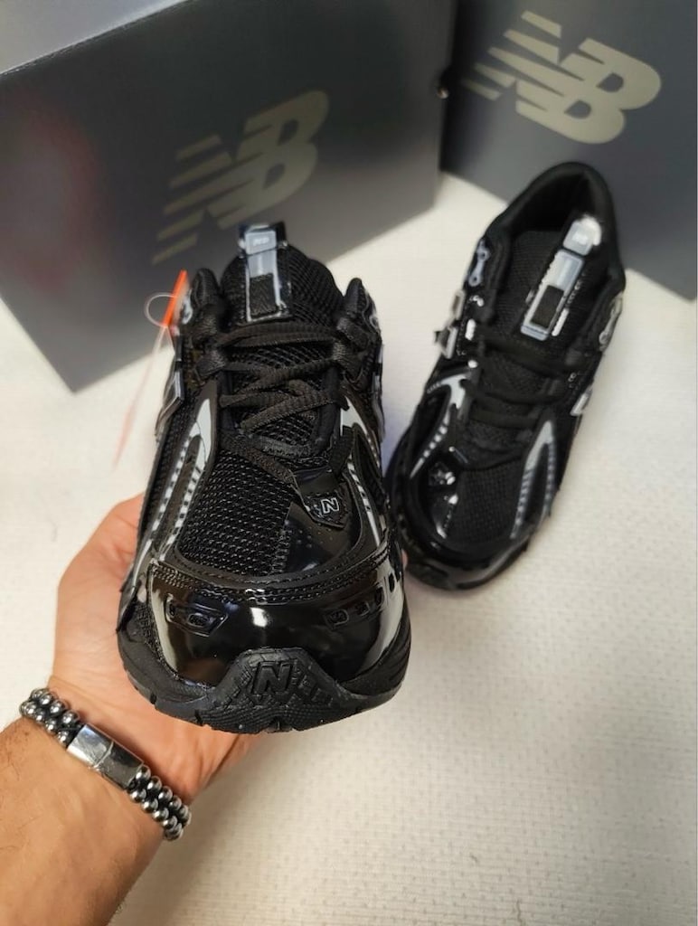 ‼‼NEW BALANCE 1906A GLOSSY BLACK – İTHAL - 4