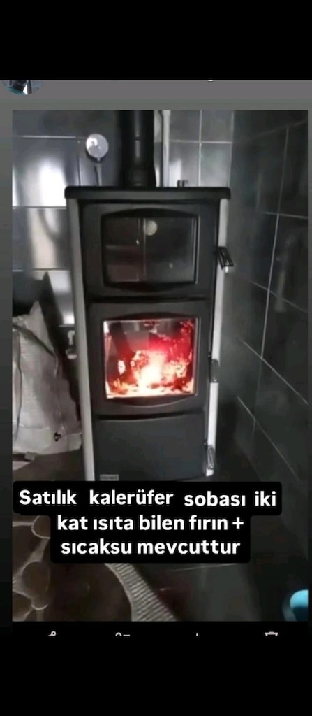 kale lüfer sobası kömür odun fırın lı - 11