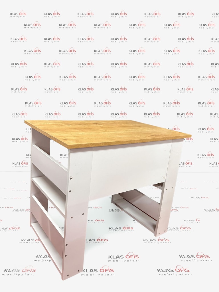 KLAS OFİS PENDİK 90x60 MARBELLA KİRAZ ÇALIŞMA MASASI İKİNCİ EL - 2