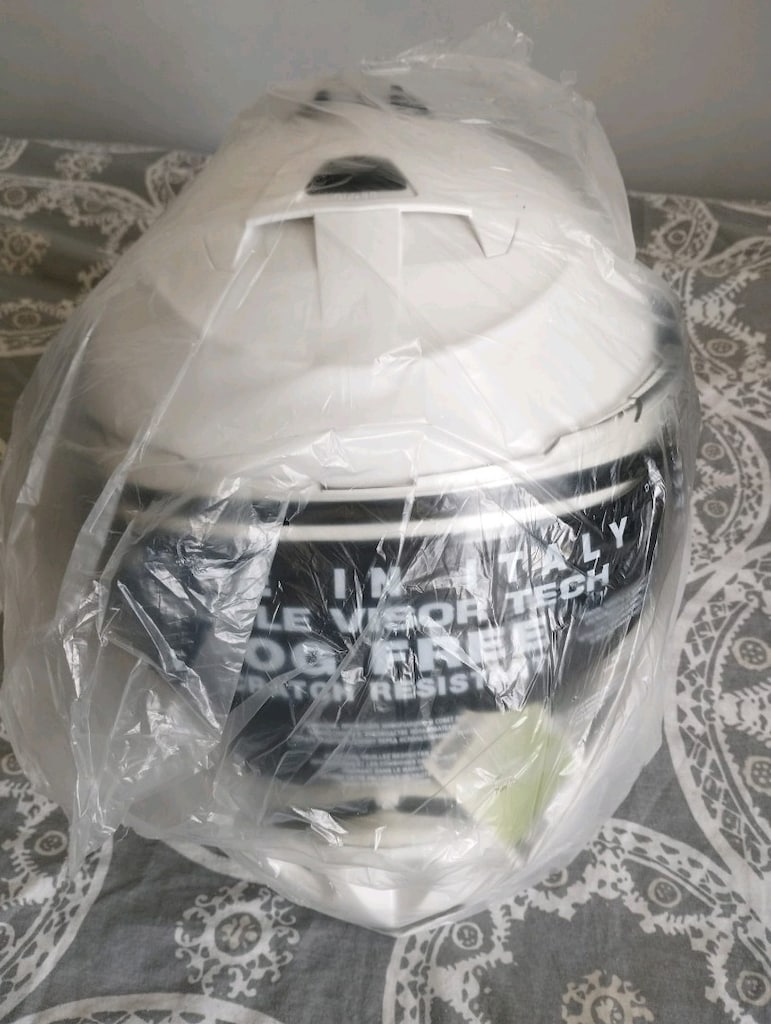 Motosiklet Kaskı CABERG Duke Beyaz - 4