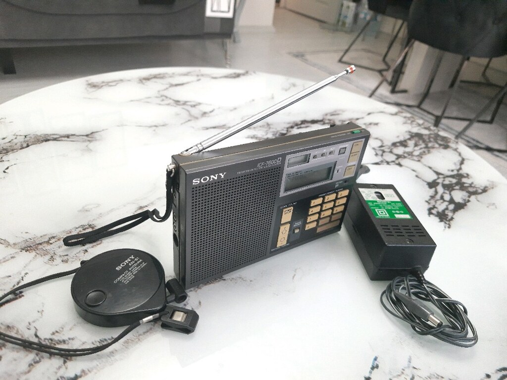 Sony Radyo ICF-7600D JAPAN Dünya Radyosu - 10