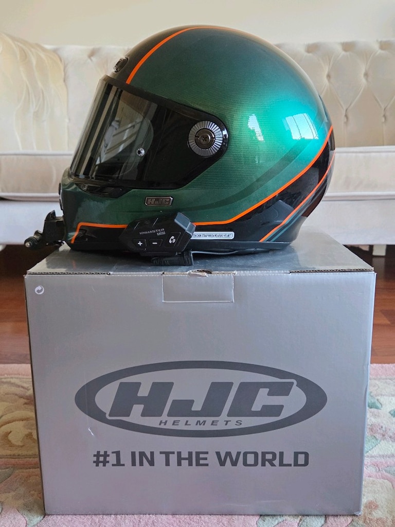 HJC V10 MOTOR KASKI (L BEDEN) - 4