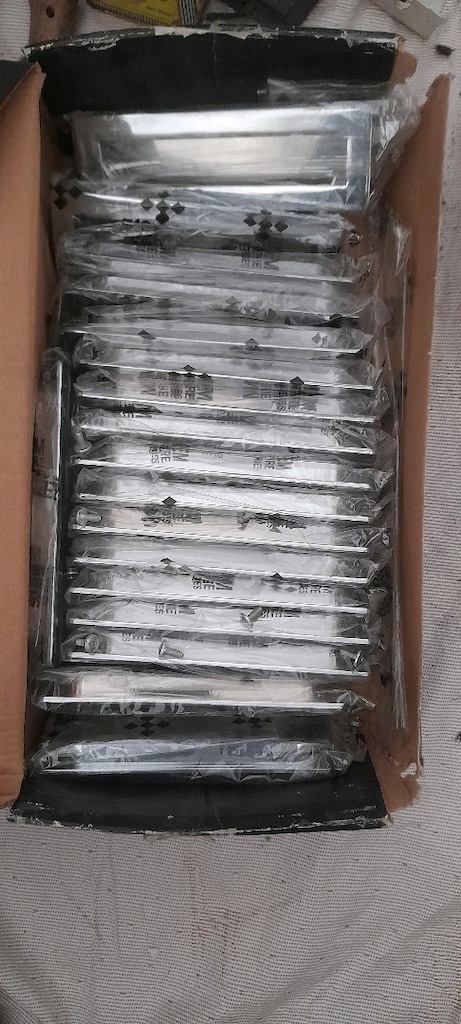 Krom kaplama kapak kulpları metal şık kulp - 2