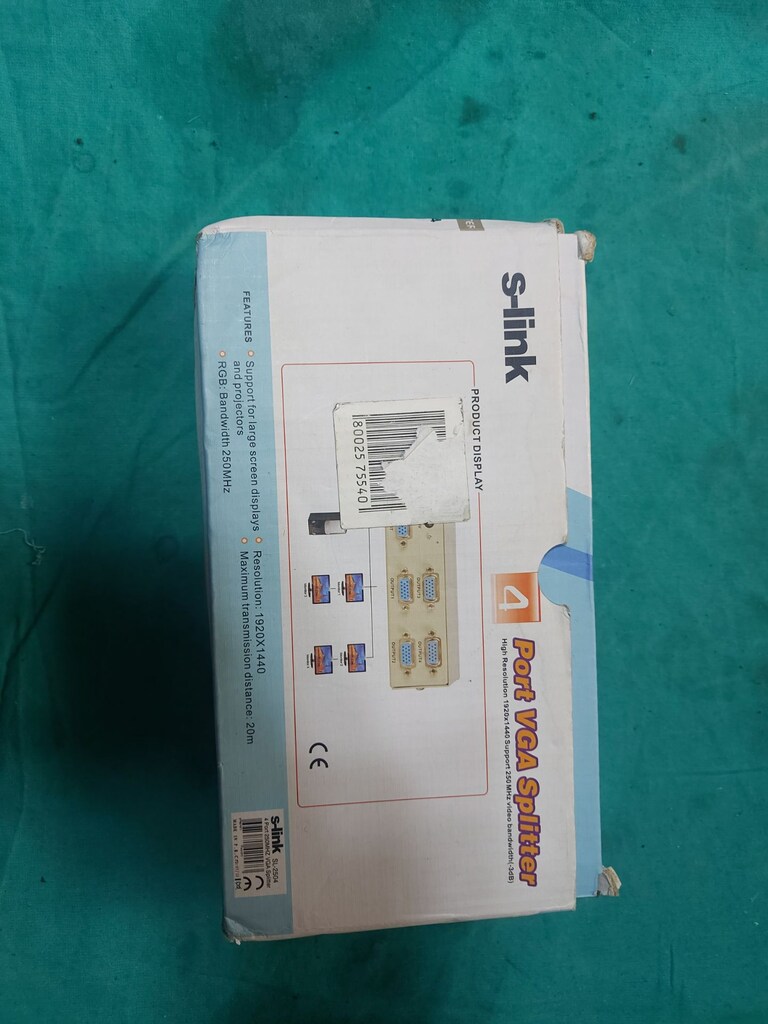 S_link sl 2504 4 port 250 mhz monitör coklayici - 4