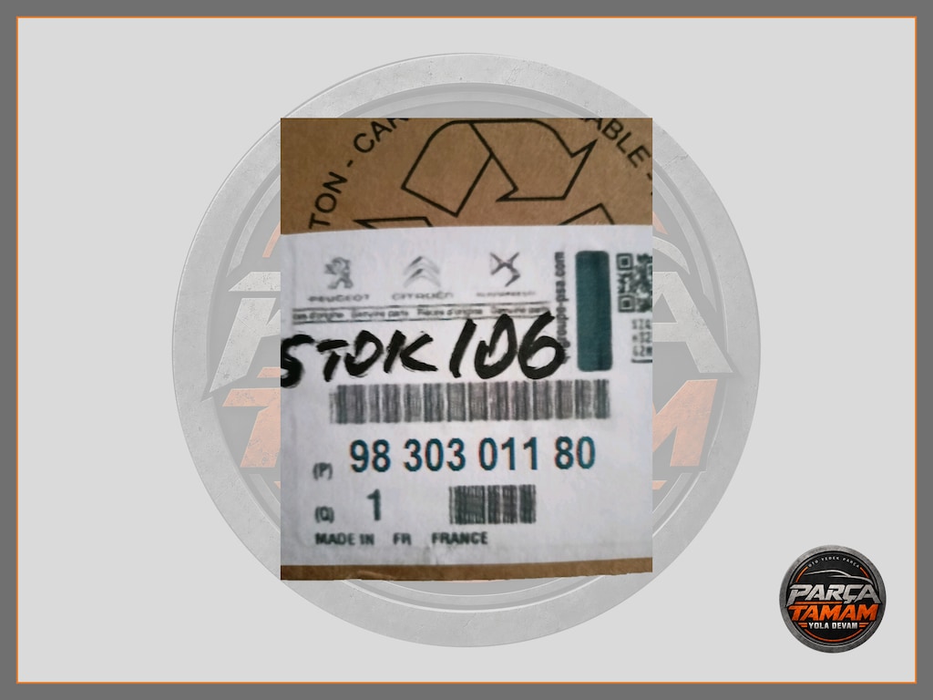 PEUGEOT GAZ KELEBEĞİ 9830301180 - 9