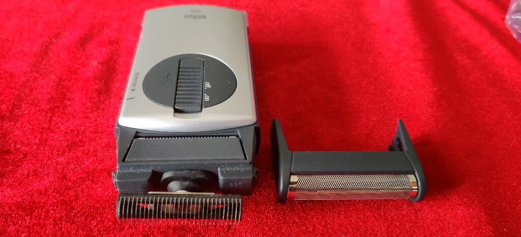 Braun Pocket Twist Plus 375 vintage pilli tıraş makinesi ve sakal düze - 5
