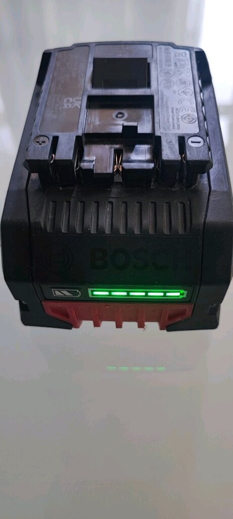 batarya 8AMPER 18 VOLT ORJİNAL BOSCH SIFIR ŞARJLI MATKAP BATARYASI - 3