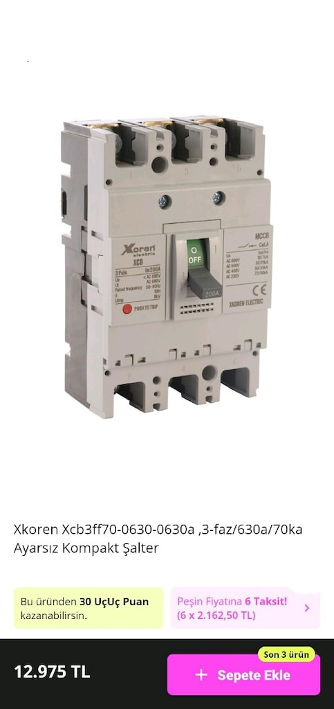 elektrik sigorta şalteri - 12