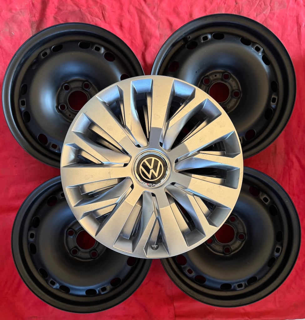 15 5X100 ORJİNAL VOLKSWAGEN POLO DEMİR JANT GOLF4 SEAT UYUMLU - 2