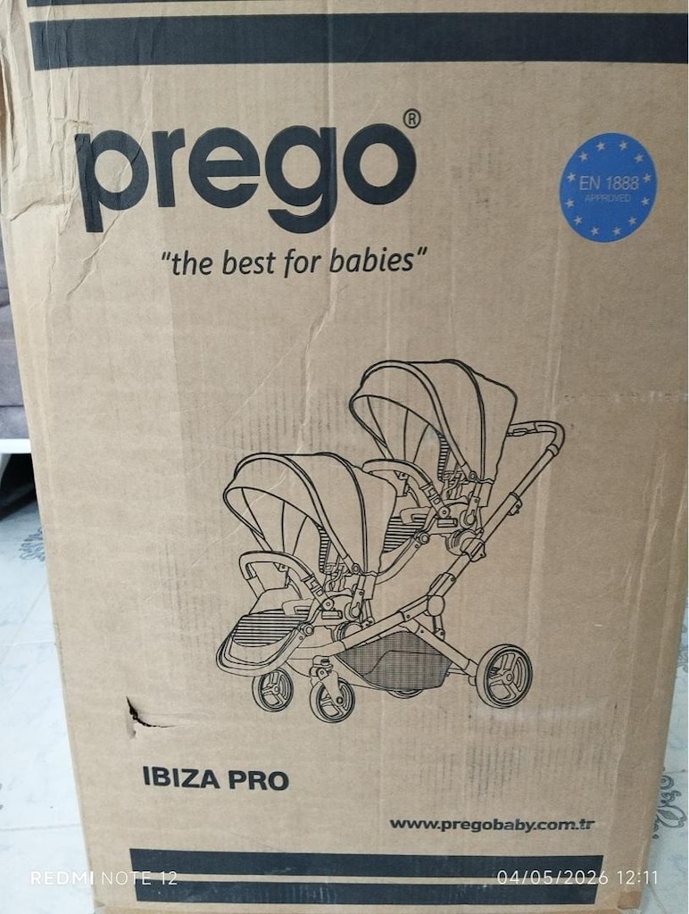 prego ikiz bebek arabası - 5