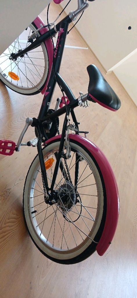 Btwin çocuk bisikleti 20 jant Decathlon YENİ GİBİ Ön Sepetli - 7