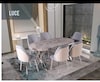 LÜX KALİTELİ HAYGLAS MDF MASA VE 6 ADET LÜX SANDALYE - 2