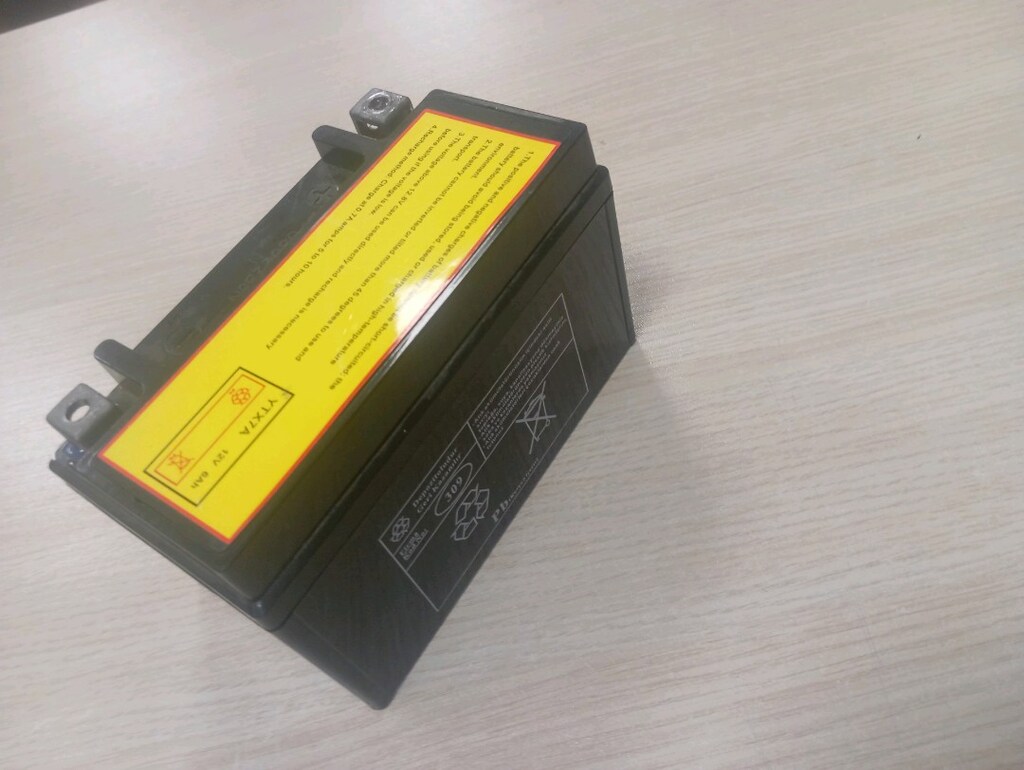 12 volt 6 AMPER YATAY MOTOR AKÜSÜ - 2