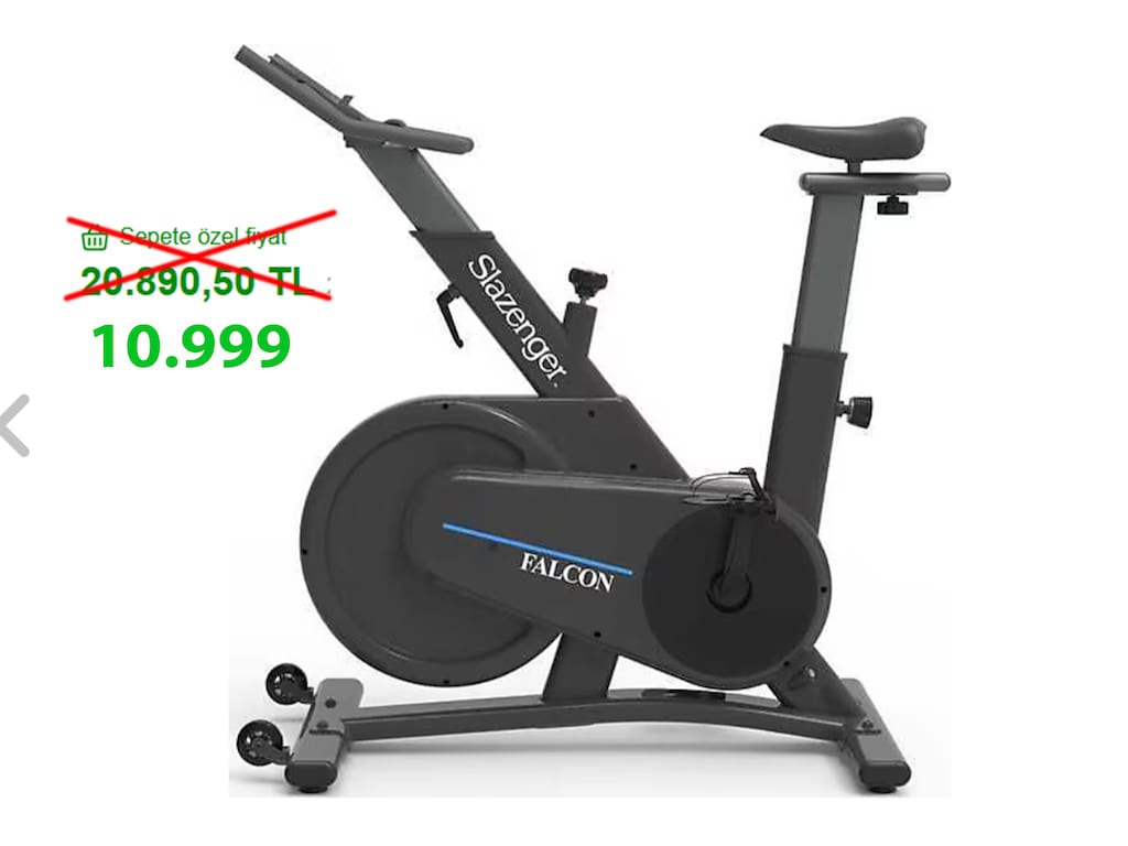 Slazenger Falcon Tablet/telefon Uygulamalı Spin Bike - 4