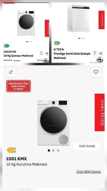 camaşir bulaşık Kurutma makinesi