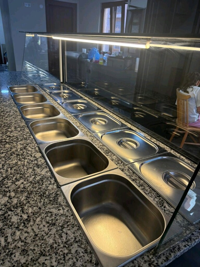 Sadece 2 Ay Kullanılmış Temiz Çelik Küvetli Meze & Yemek Tezgahı - 2