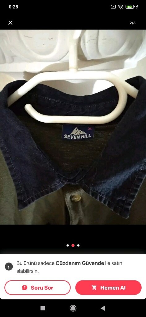 SEVEN HILL POLO DENİM YAKA TİŞORT 42/XL BEDEN - 2