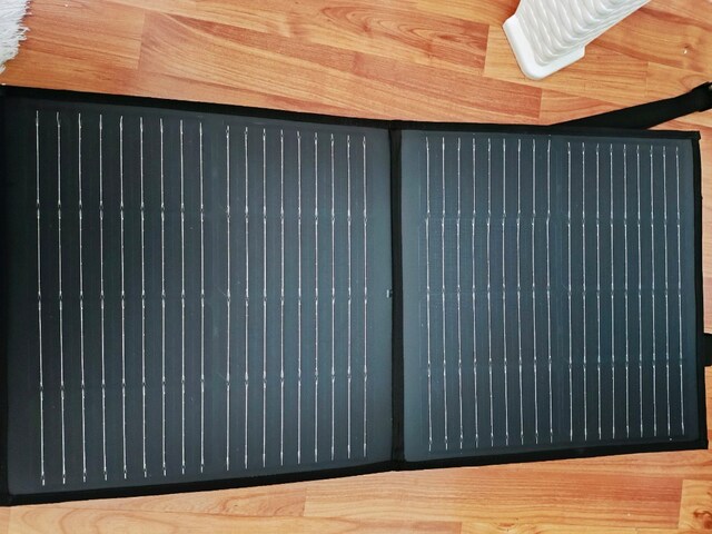 fellow energy katlanabilir 50W solar çanta panel
