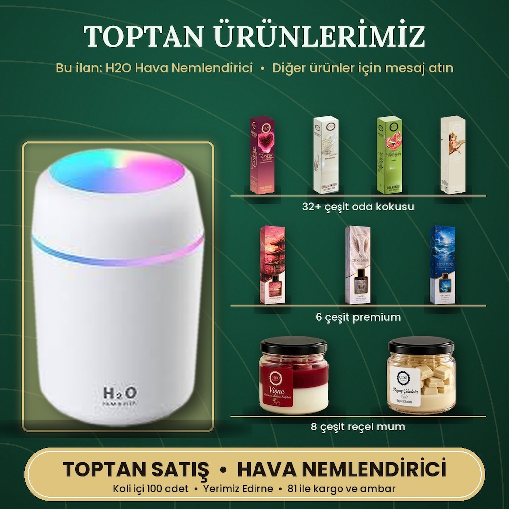 H2O NEMLENDİRİCİ ÇİDO MİRİS | 100 ADET KOLİ - 3