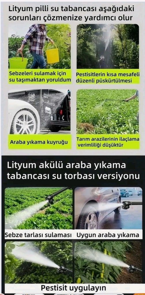 basınçlı yikama tabancası seti - 13